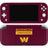 NFL Washington Commanders Nintendo Switch Lite Skin